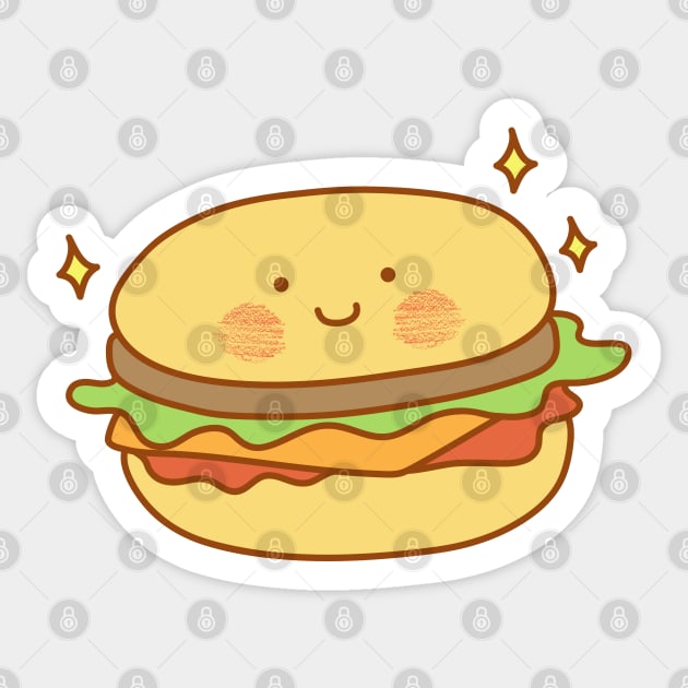 Hamburger Sticker by Wlaurence